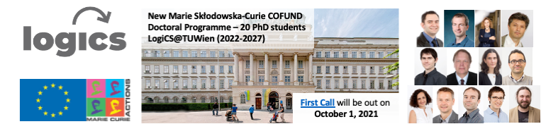 
						    I am one of the PIs and vice-chair for the selection of the new Marie Skłodowska-Curie COFUND Doctoral Programme LogiCS@TUWien (2022-2027)